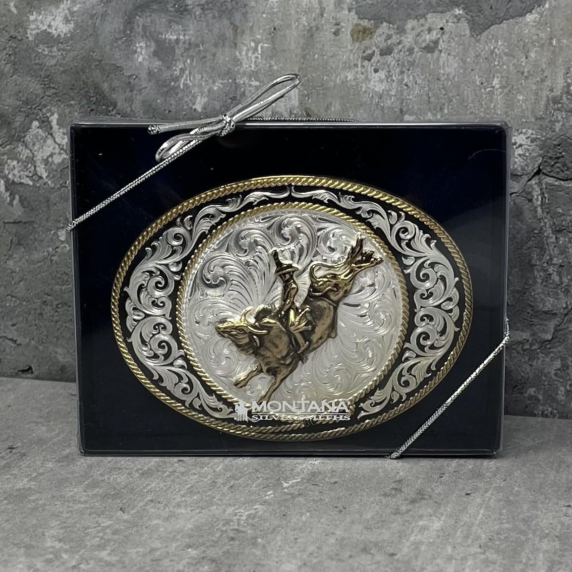 Montana Silversmiths Ranch Rope Bull Rider Belt Buckle