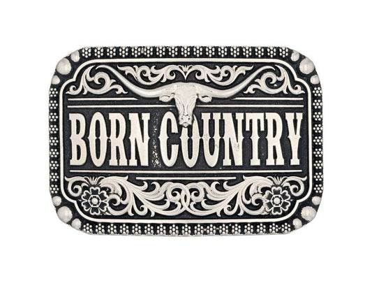 Montana Silversmiths Born Country Belt Buckle