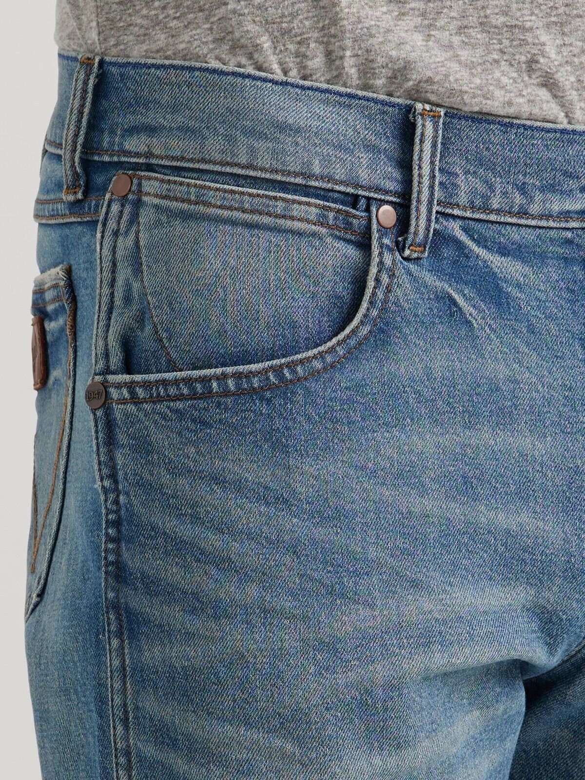 Wrangler Retro Green Jeans Slim Boot in Kresby Kresby 36 32