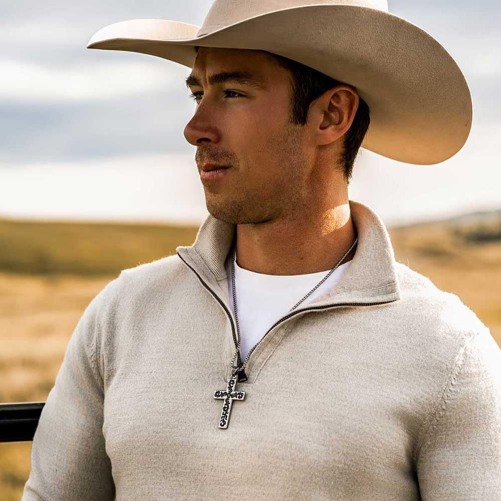 Montana Silversmiths The Lamb Cross Necklace
