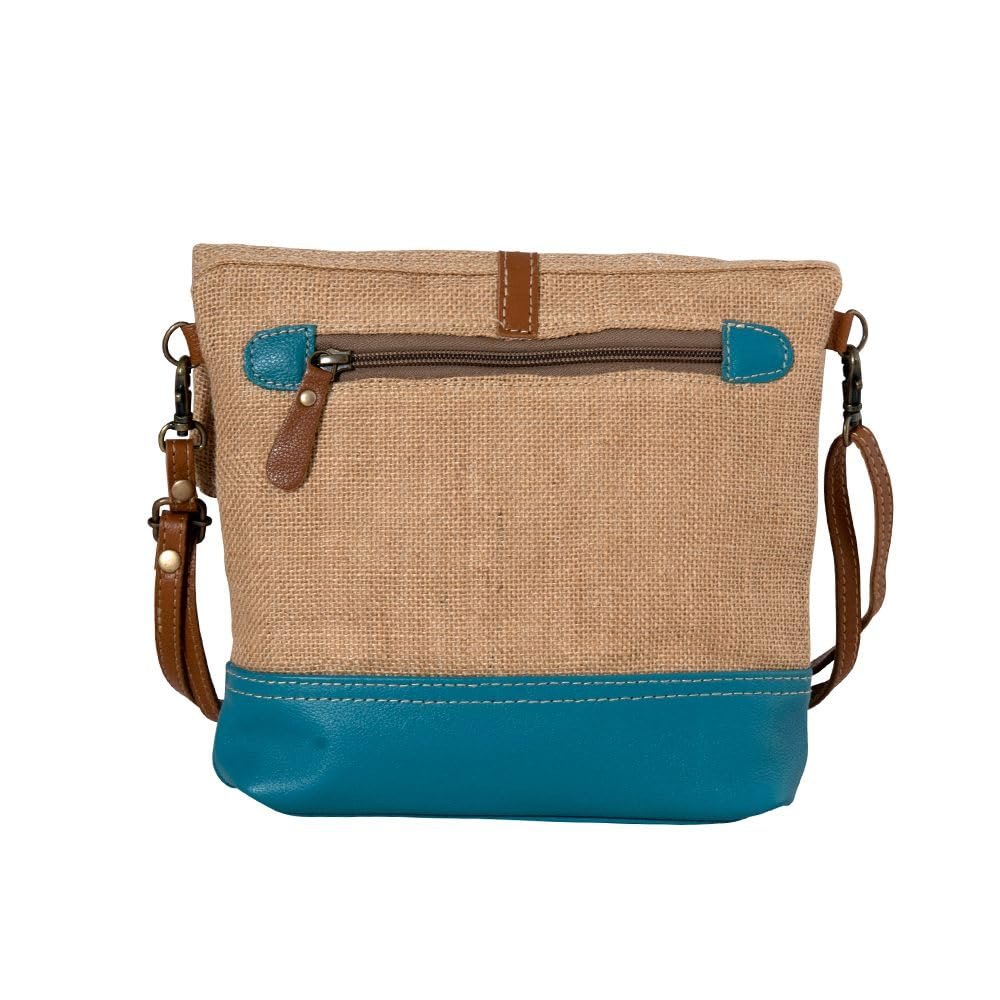 Myra Bag Grand Canyon Foldover Market Bag (Teal)