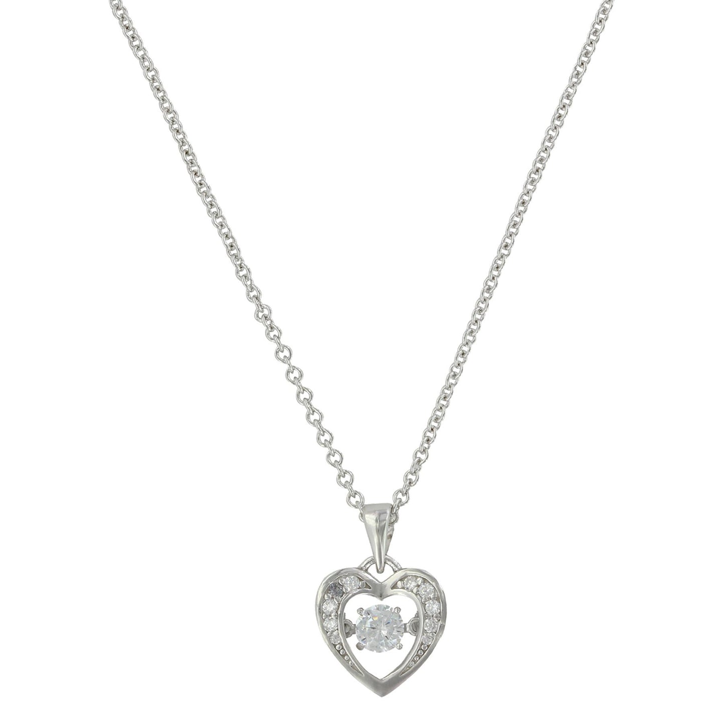 Montana Silversmiths Let's Dance A Little Dance Heart Necklace