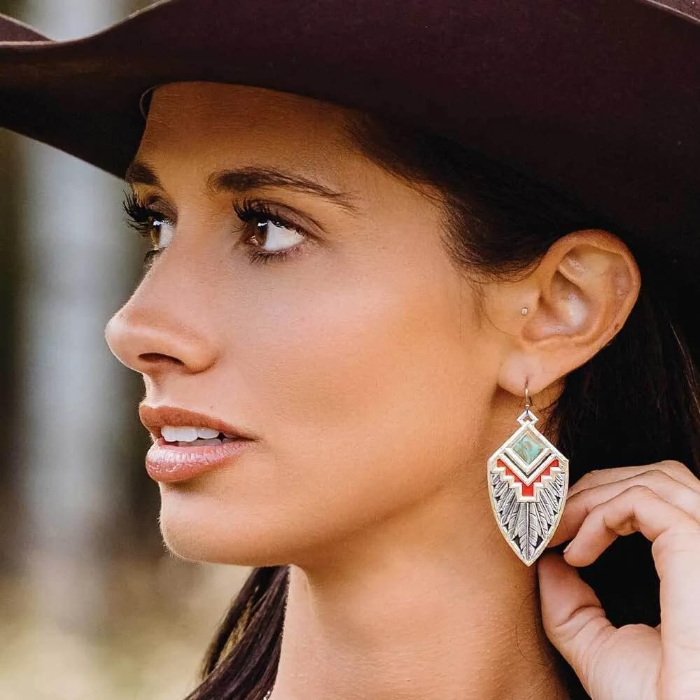 Montana Silversmiths Southwest Aura Amercian Made Earings