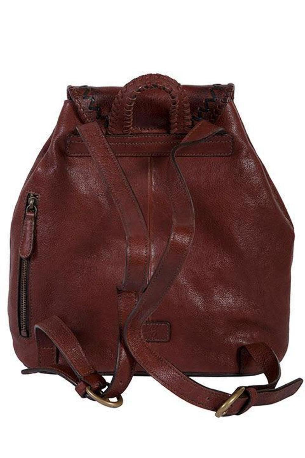Scully Women's Whip Stitch Leather Backpack
