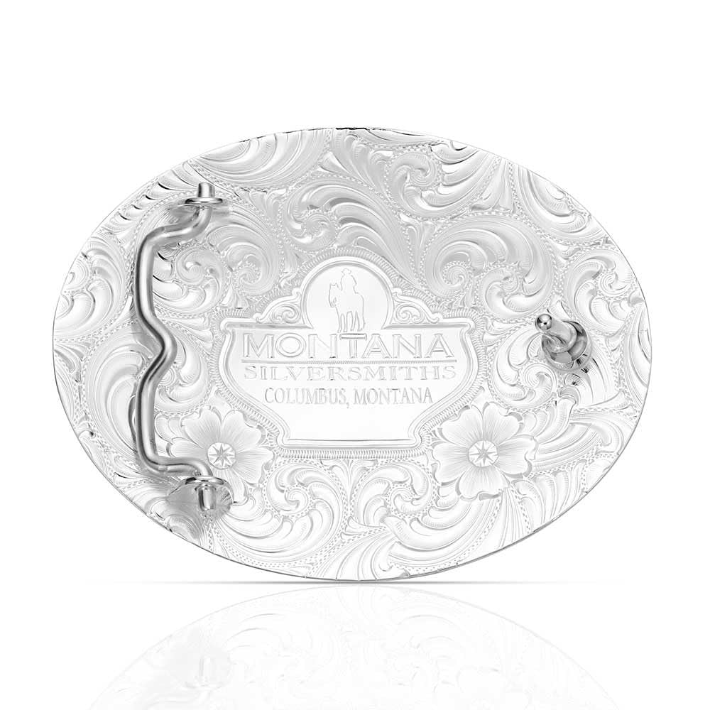 Montana Silversmiths Aztec Ranch Bucking Horse Belt Buckle