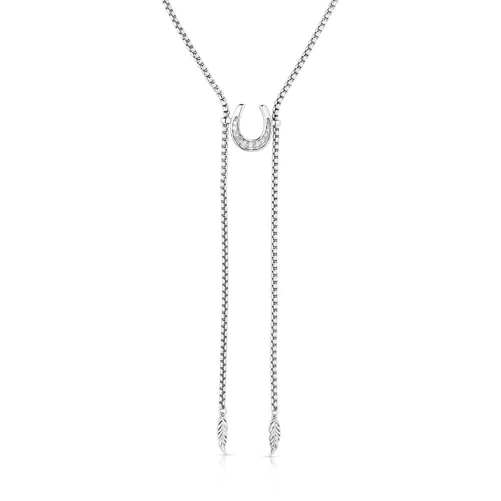 Montana Silversmiths Between Luck Horseshoe Necklace