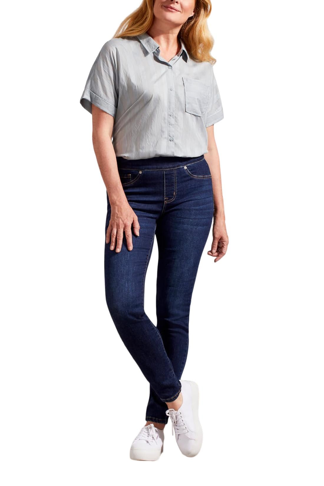 Tribal Women's Audrey Pull on Comfort Stretch Jeggings Full Length