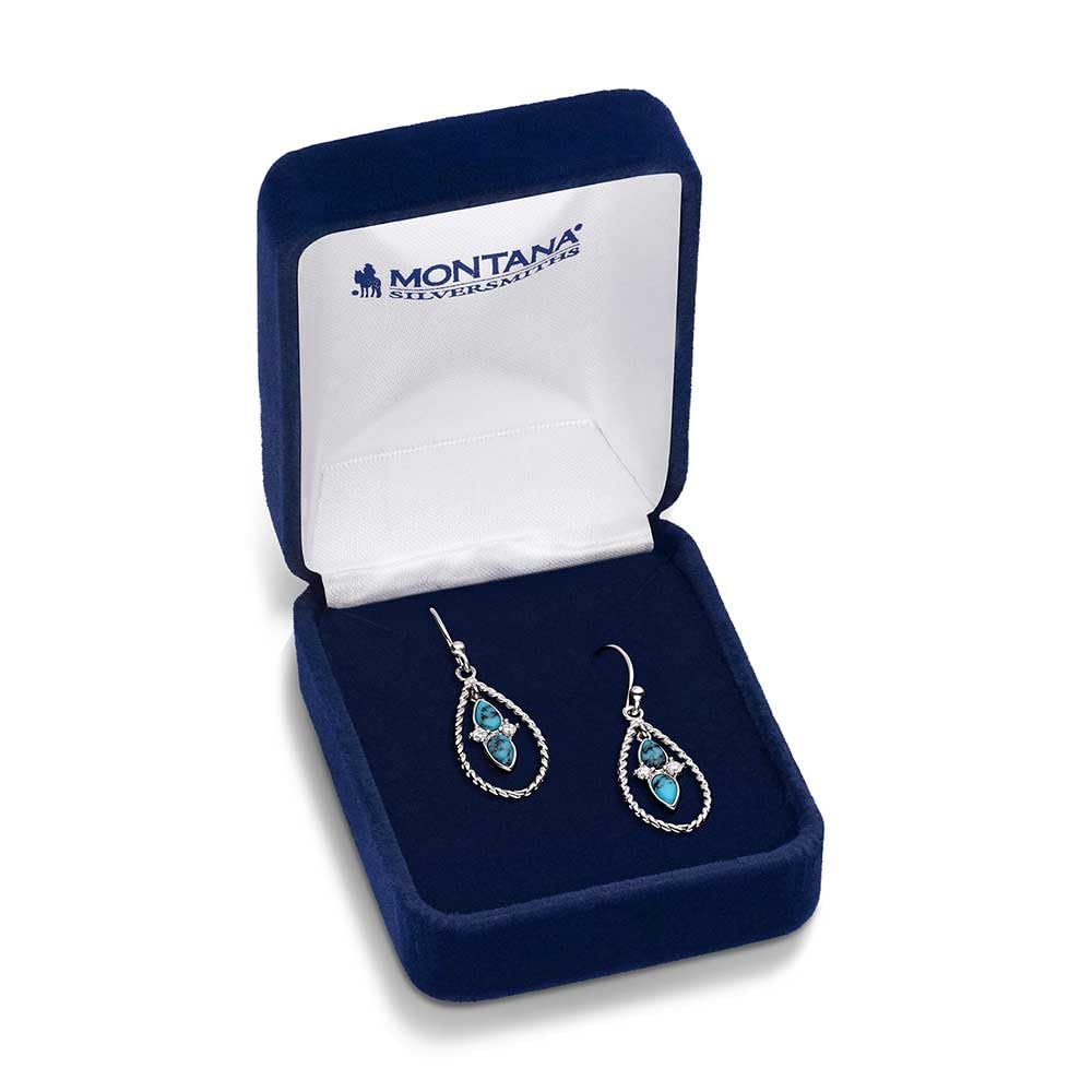 Montana Silversmiths Moonlit Ocean Earrings