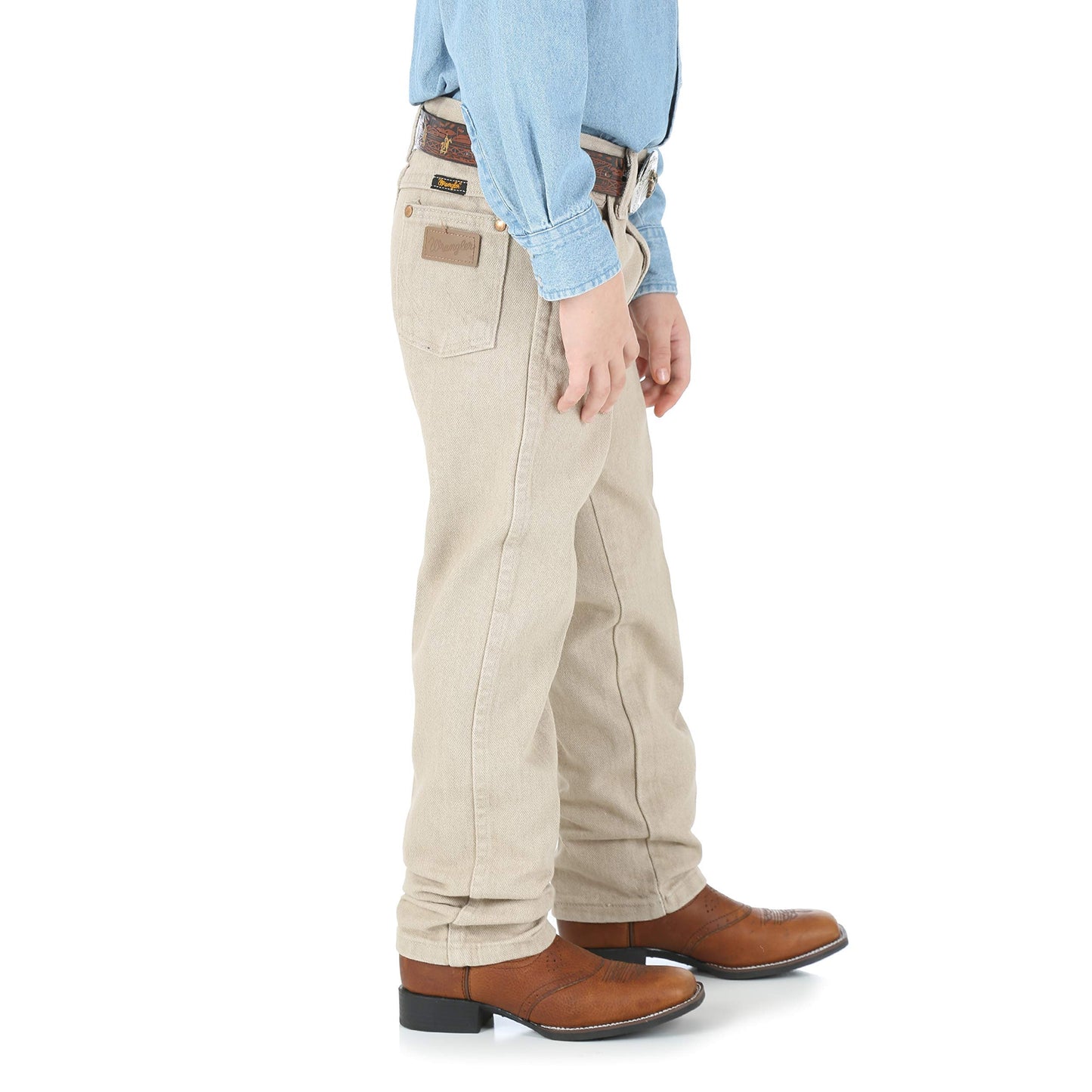 Wrangler Boys' Big 13MWZ Cowboy Cut Original Fit Jean, Subtle Worn, 9
