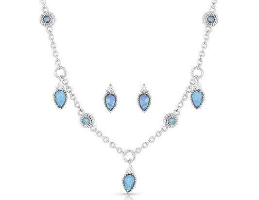 Montana Silversmiths Women's The Charmers Opal Jewelry Set