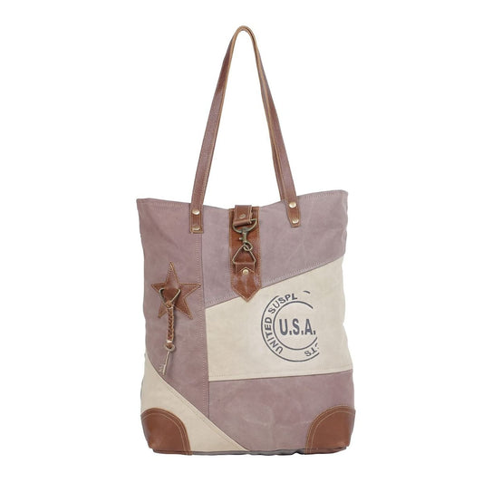 Myra Bag Undulate Canvas Tote Bag
