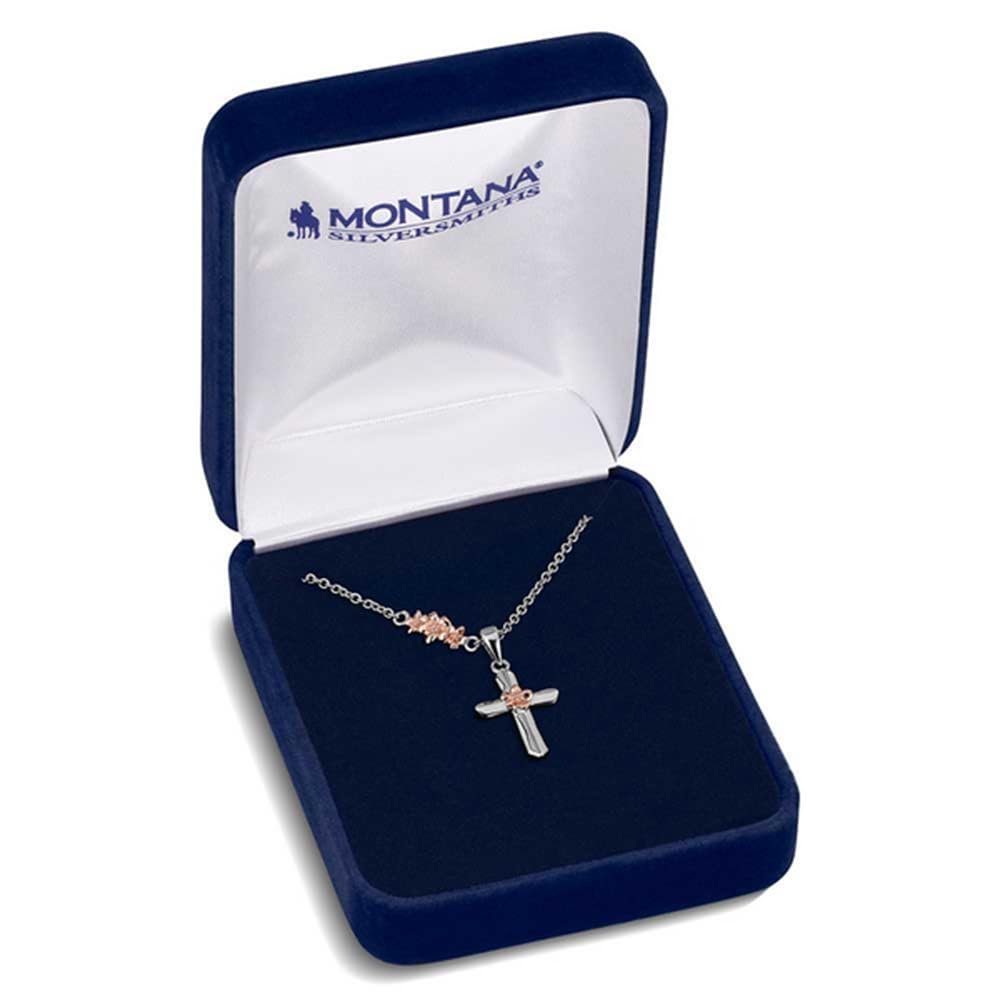 Montana Silversmiths Bountiful Blessings Cross Necklace