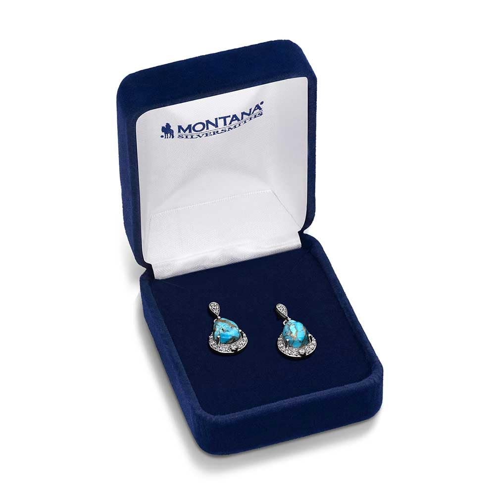 Montana Silversmiths Blue Rivers Earrings