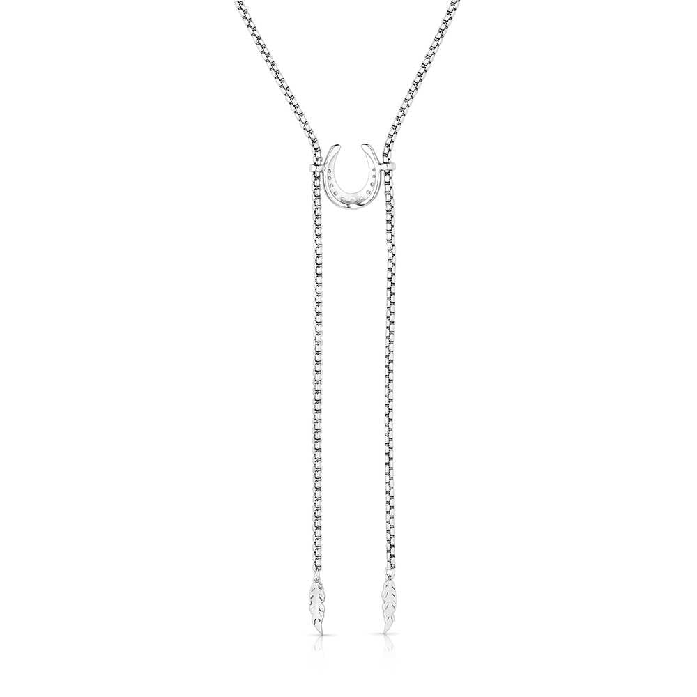 Montana Silversmiths Between Luck Horseshoe Necklace