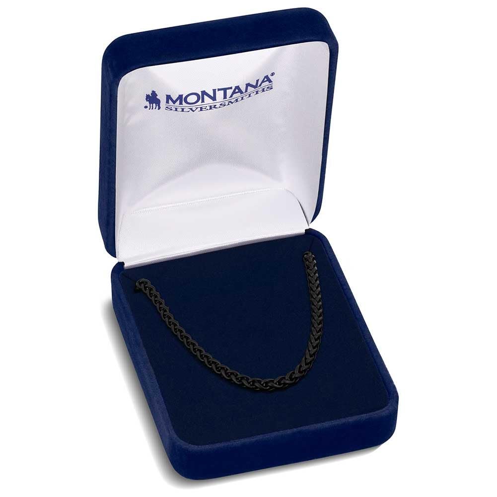 Montana Silversmiths Midnight Onyx Wheat Necklace