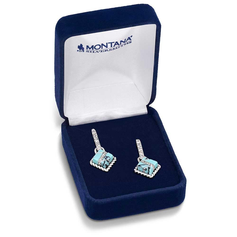 Montana Silversmiths High Noon Cobblestone Earrings