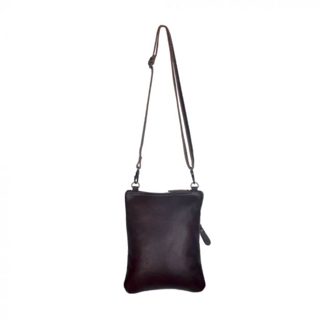 Myra Bag Tangled Vine Leather & Hairon Bag
