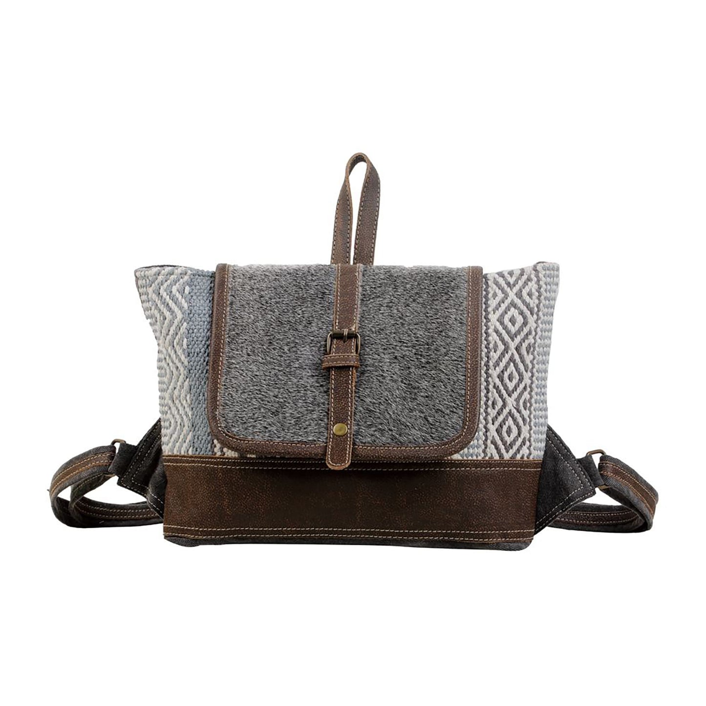 Myra Bag Straight-Forward Upcycled Backpack Bag