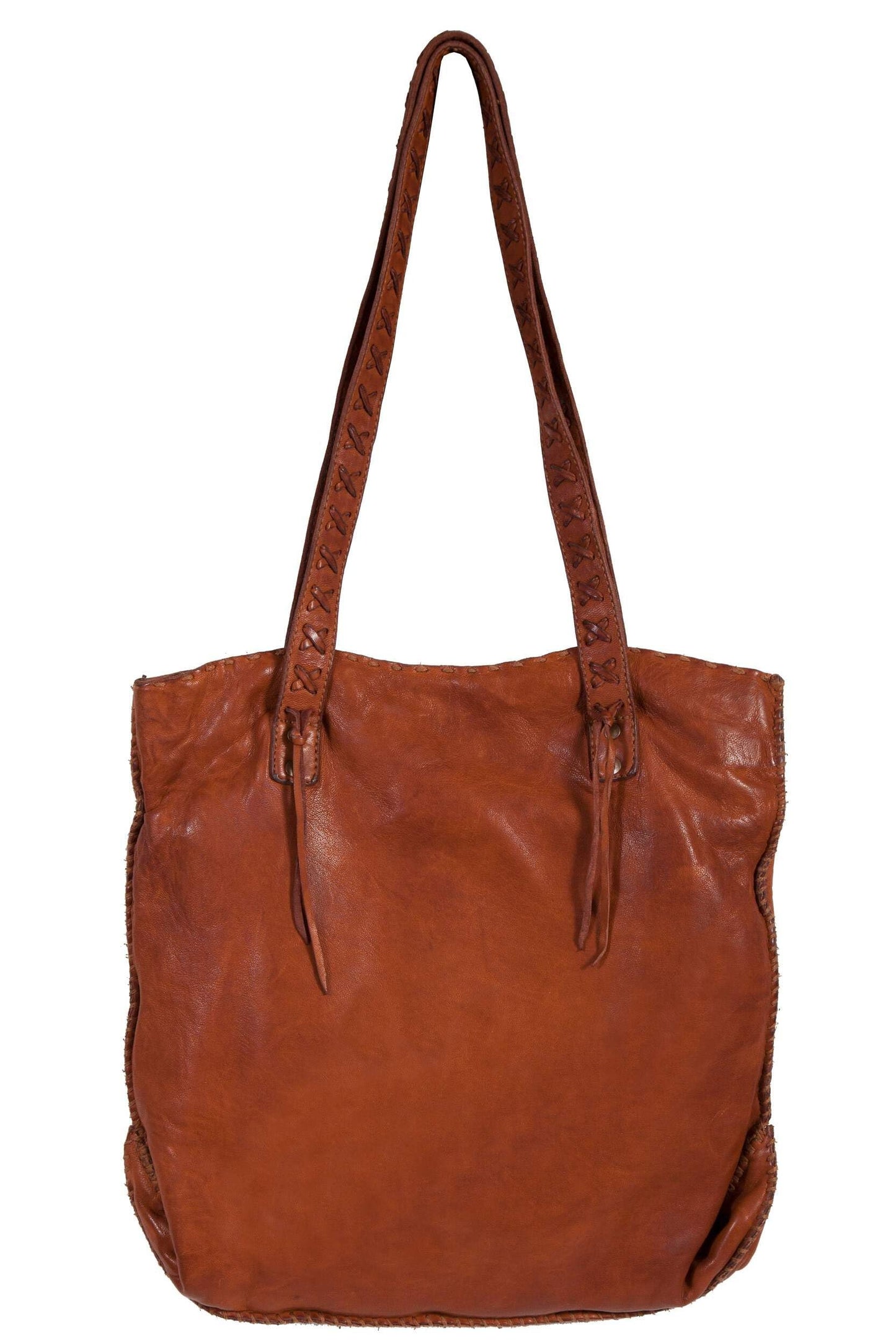 Scully Soft Leather Tote Handbag - Black