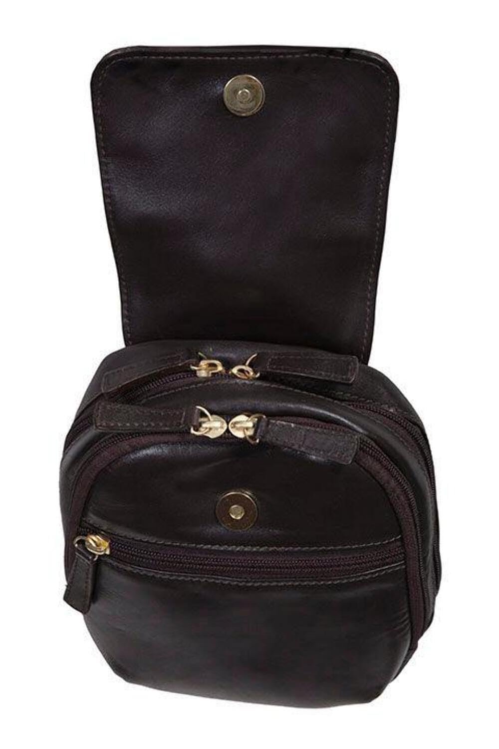 Scully Women's Leather Poppi Backpack - Chocolate