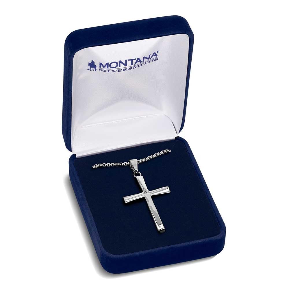 Montana Silversmiths Through It All Cross Necklace