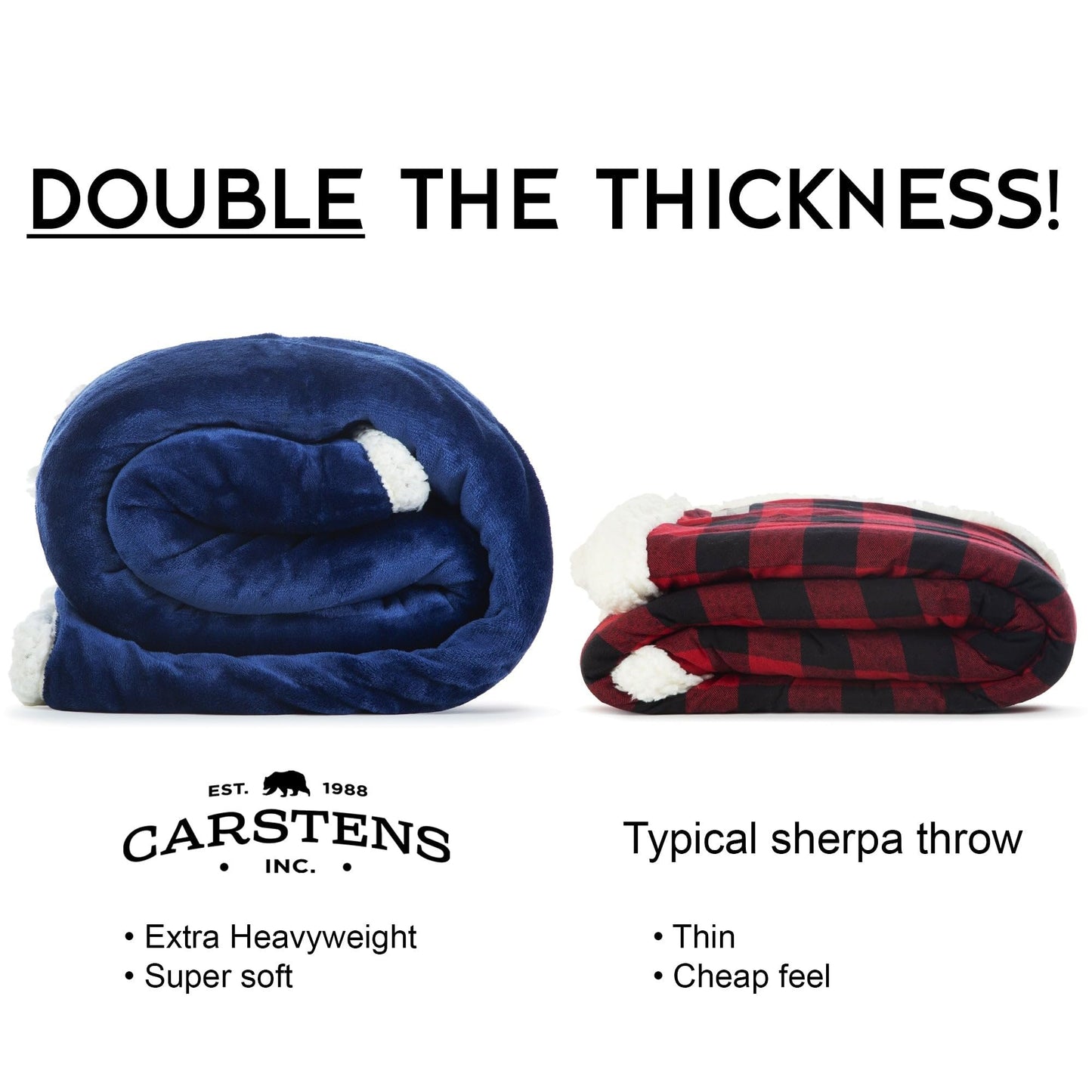 Ultra Premium Plush Sherpa Oversized Throw Blanket