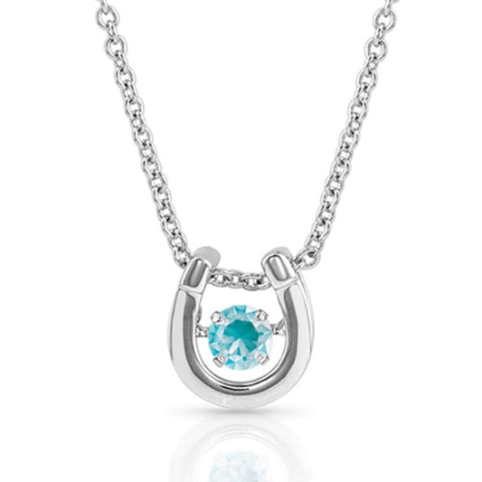Montana Silversmiths Birthstone Turquoise December - Accessories Jewelry Necklace - Nc4742-Dec