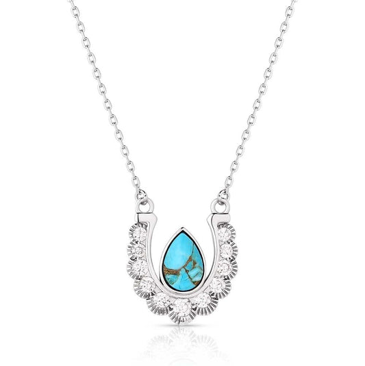 Montana Silversmiths Crystal Trot Necklace