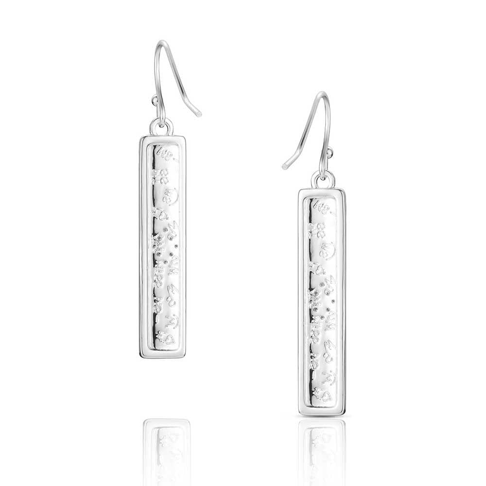 Montana Silversmiths Golden Horizon Bar Earrings