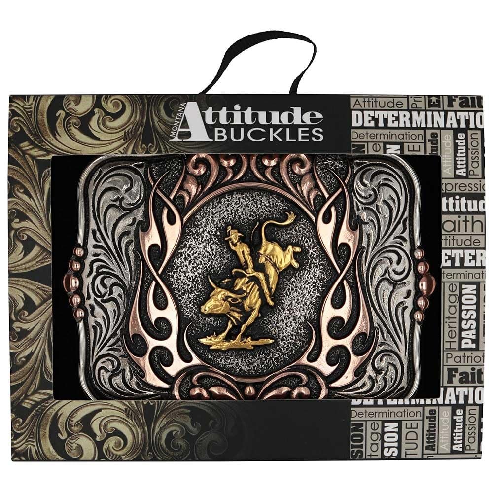 Montana Silversmiths Code of the West Belt Buckle