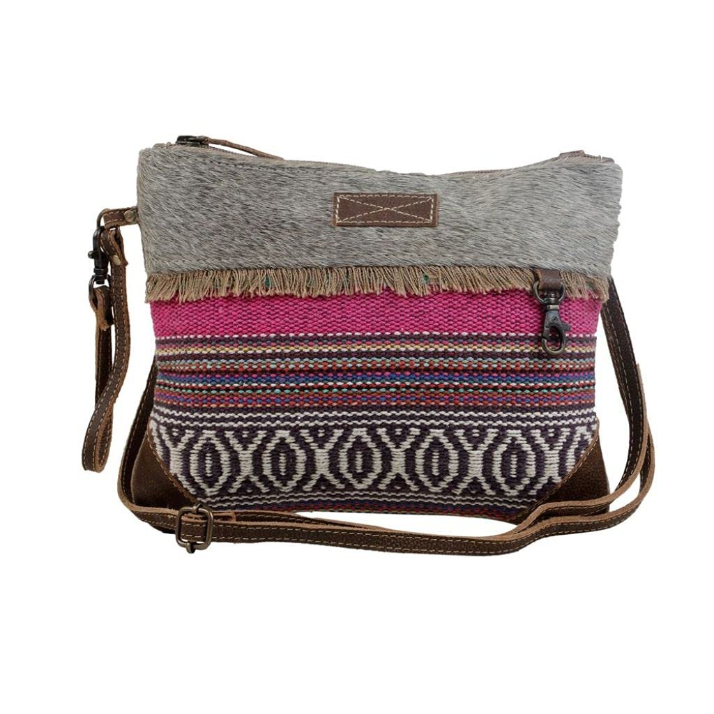 Myra Bag Laced Small & Cross-Body Upcycled Bag