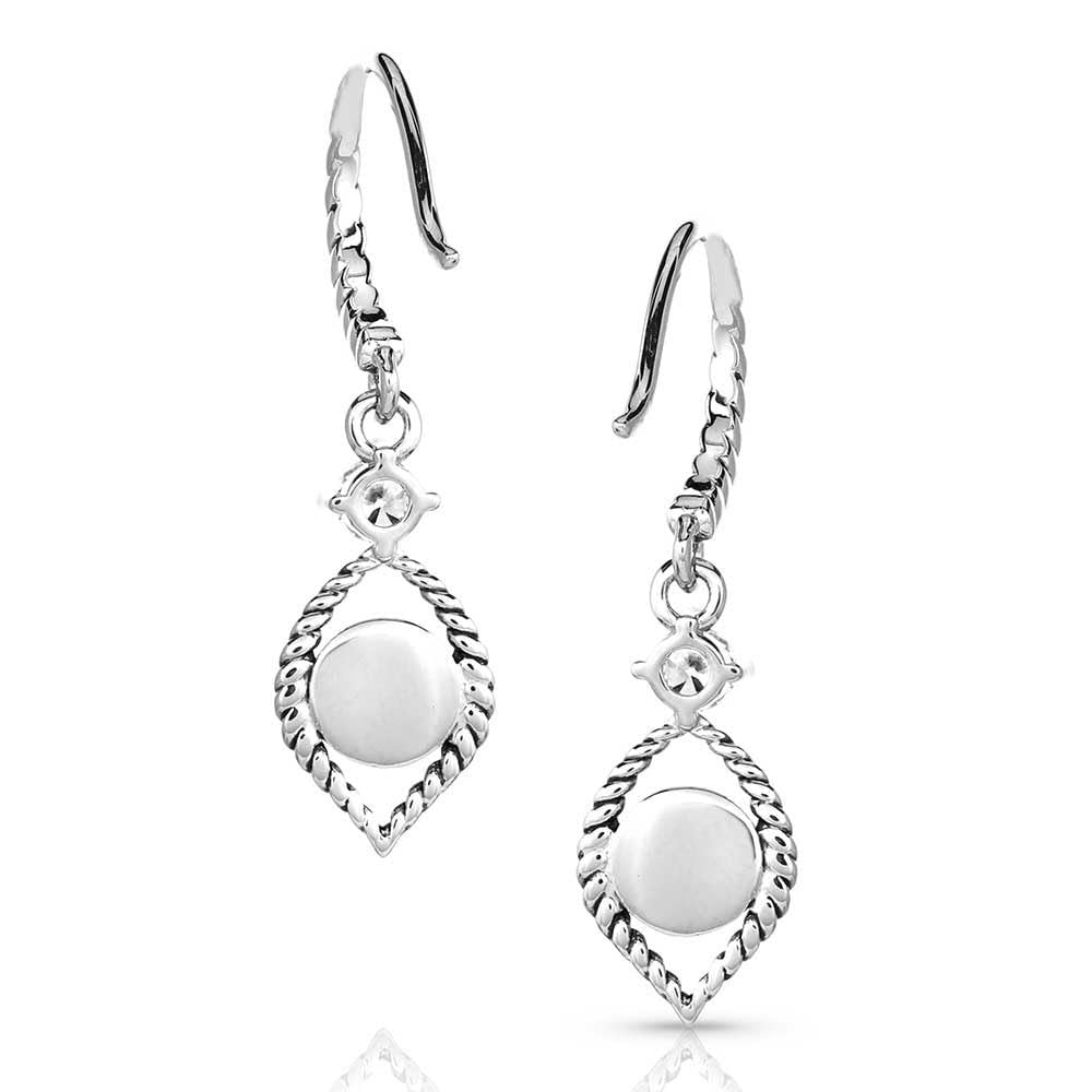 Montana Silversmiths Western Lifestyle Turquoise Dangle Earrings (Ideal Brilliance)