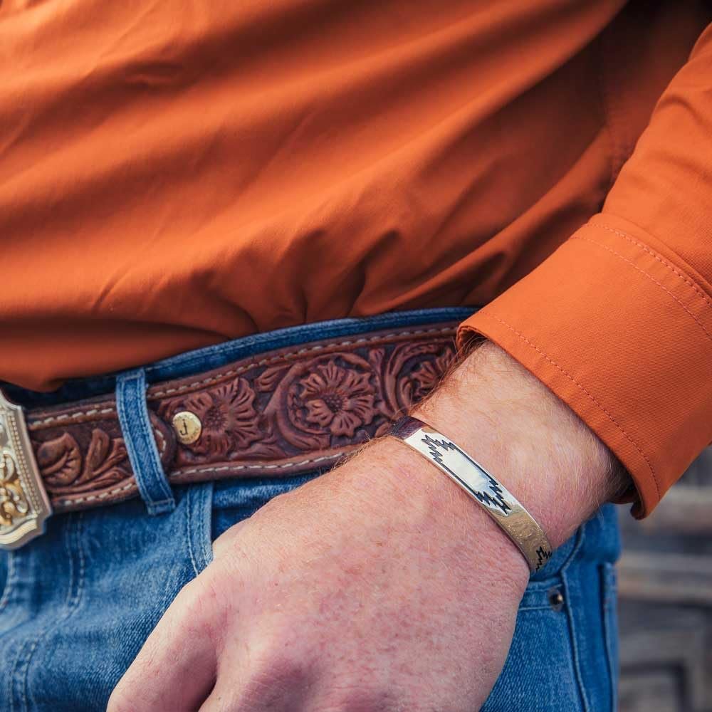 Montana Silversmiths Western Ways Men's Bracelet