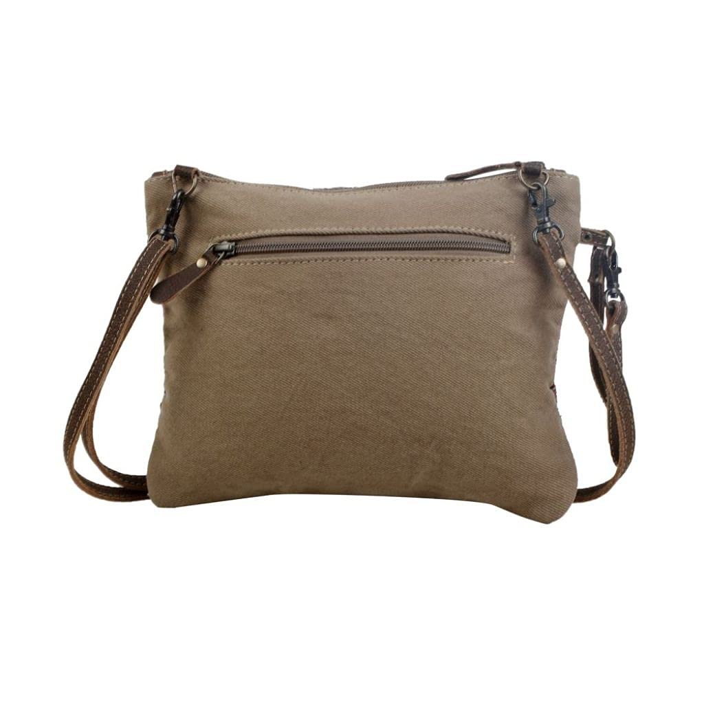 Myra Bag Laced Small & Cross-Body Upcycled Bag