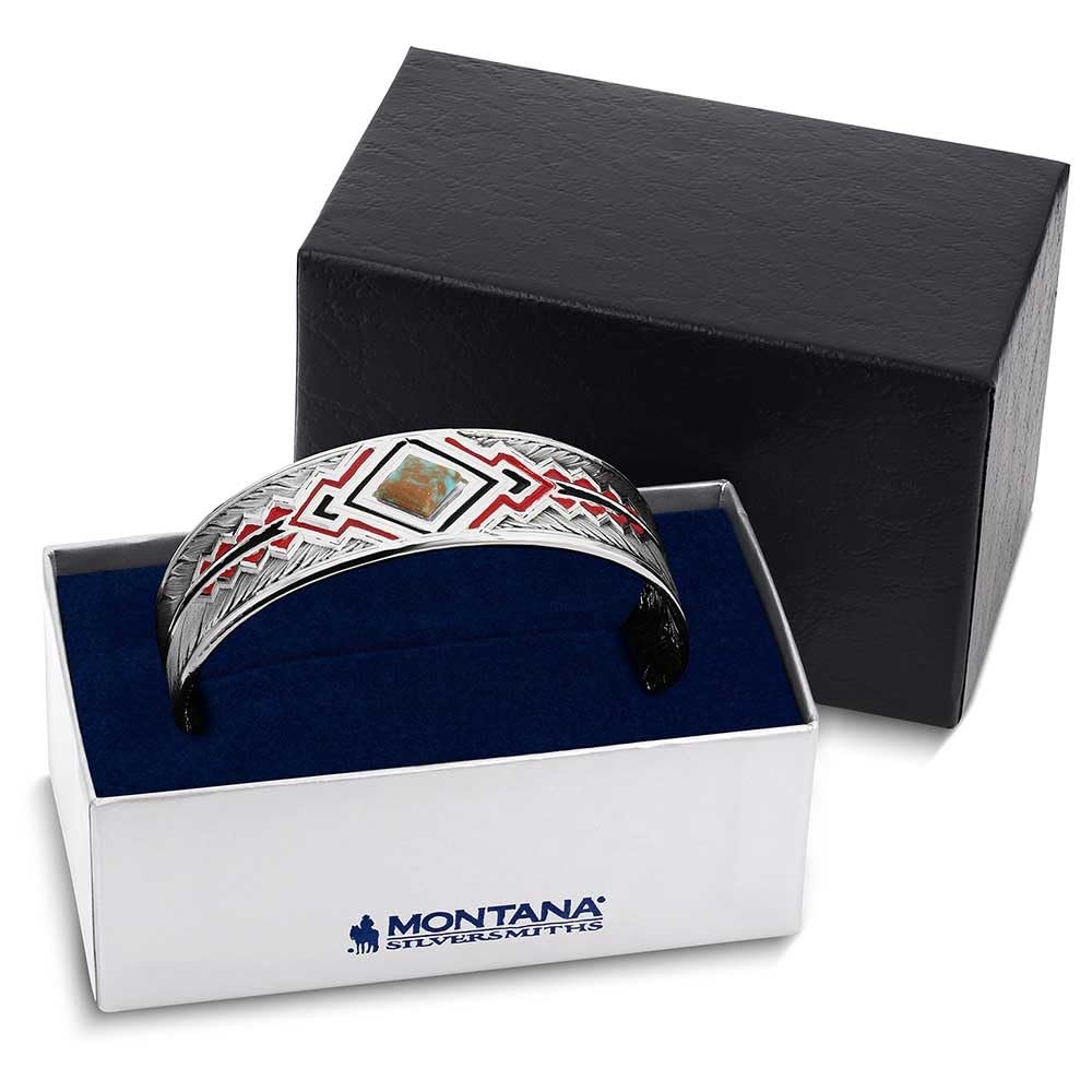 Montana Silversmiths Southwest Aura Cuff Bracelet