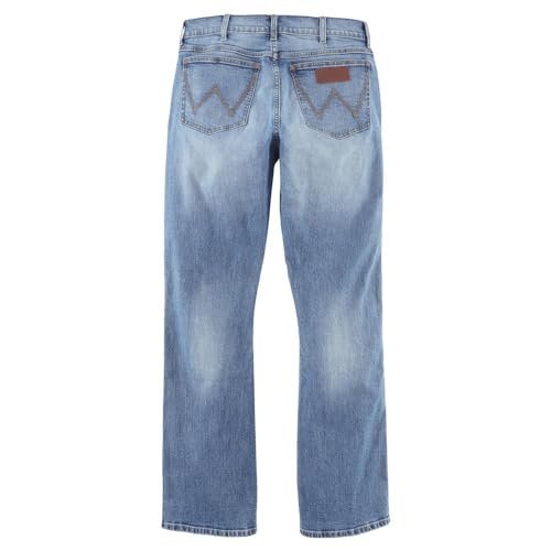 Wrangler Retro Green Jeans Slim Boot in Kresby Kresby 36 32