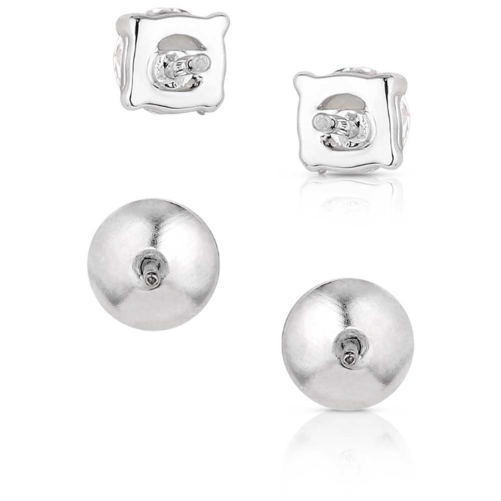 Montana Silversmiths Pearl Harmony Set Earrings