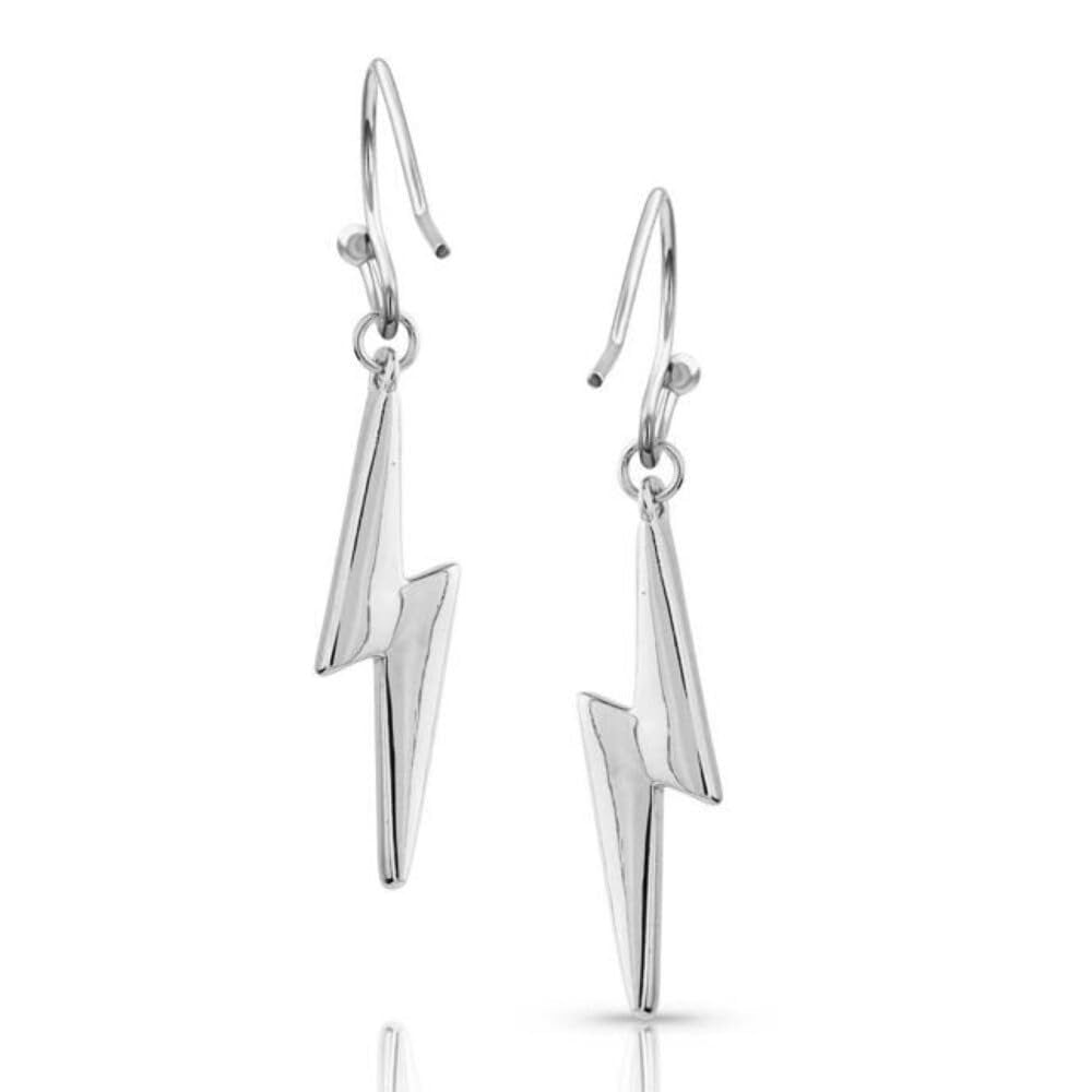 Montana Silversmiths Electrifying Lightning Bolt Earrings - ER5691