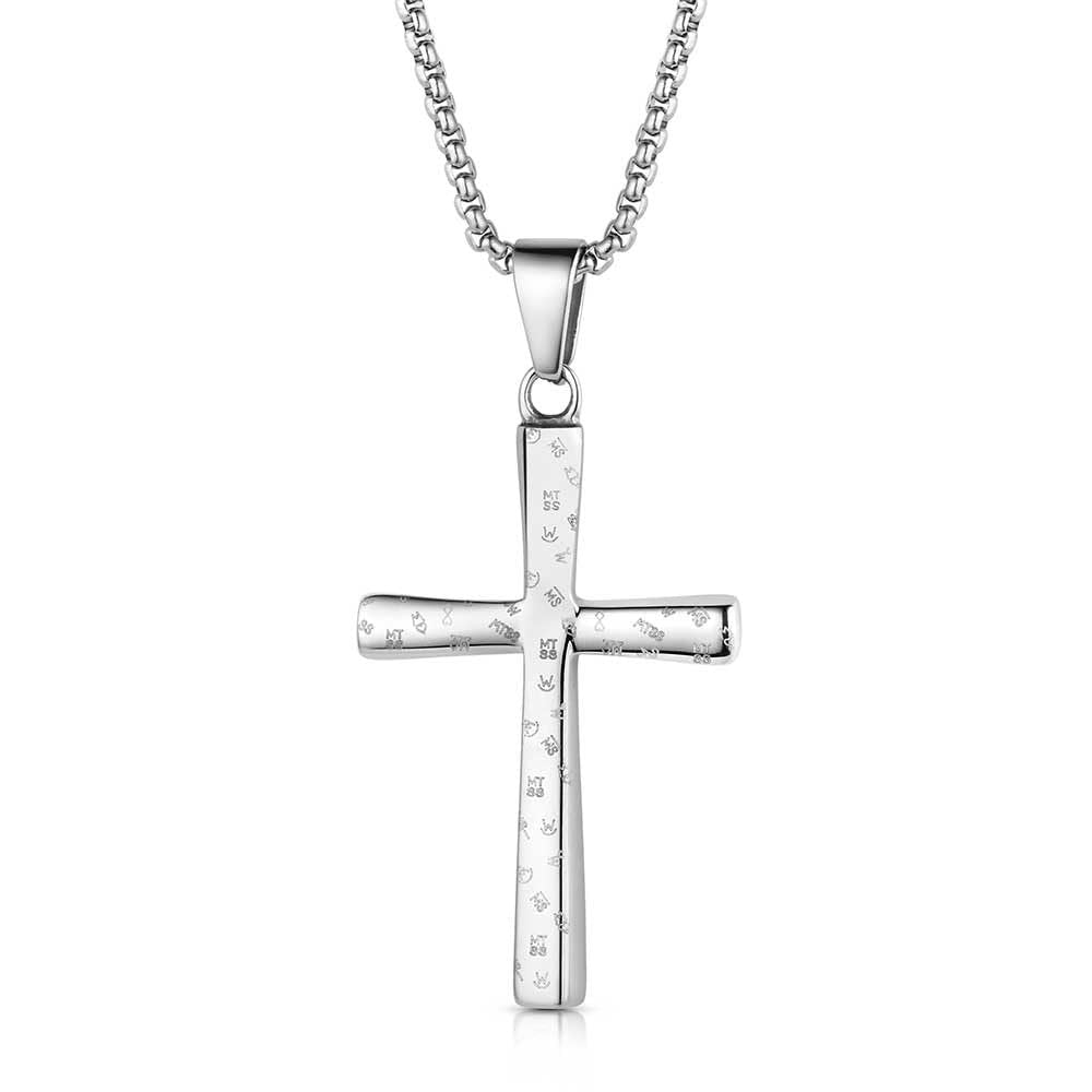 Montana Silversmiths Through It All Cross Necklace