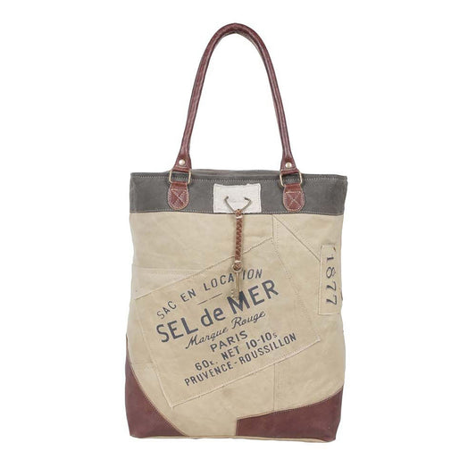 Myra Bag Topedo Canvas Tote Bag