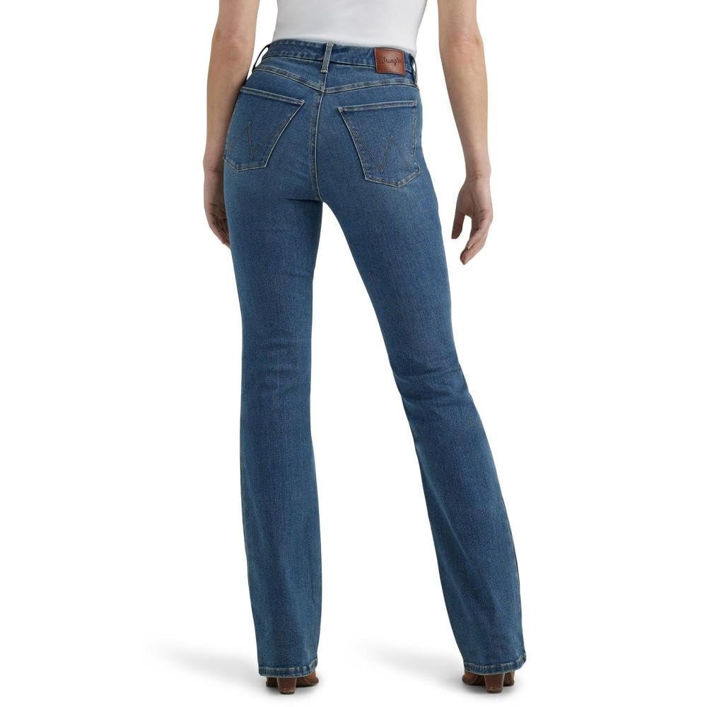 Wrangler Women's Bespoke Ada High Rise Bootcut Jeans Denim 34x30