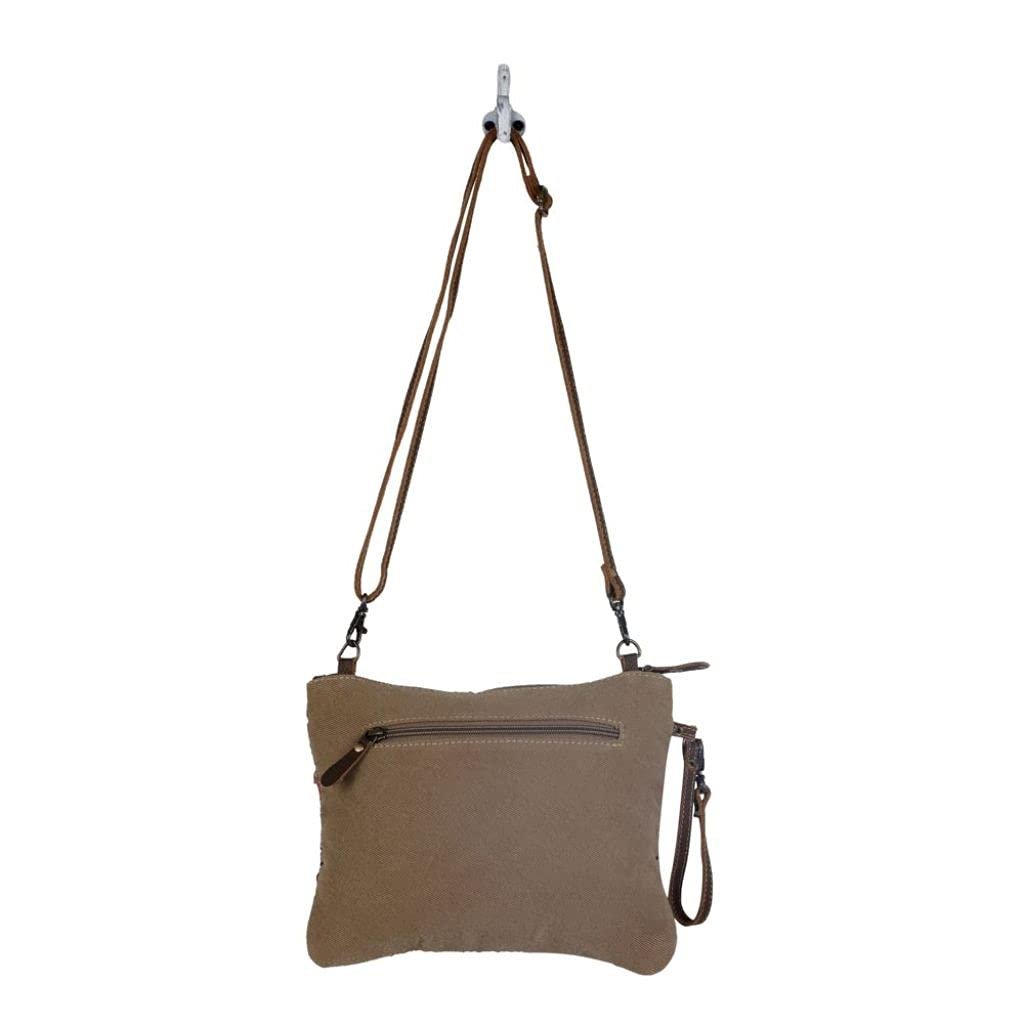 Myra Bag Laced Small & Cross-Body Upcycled Bag