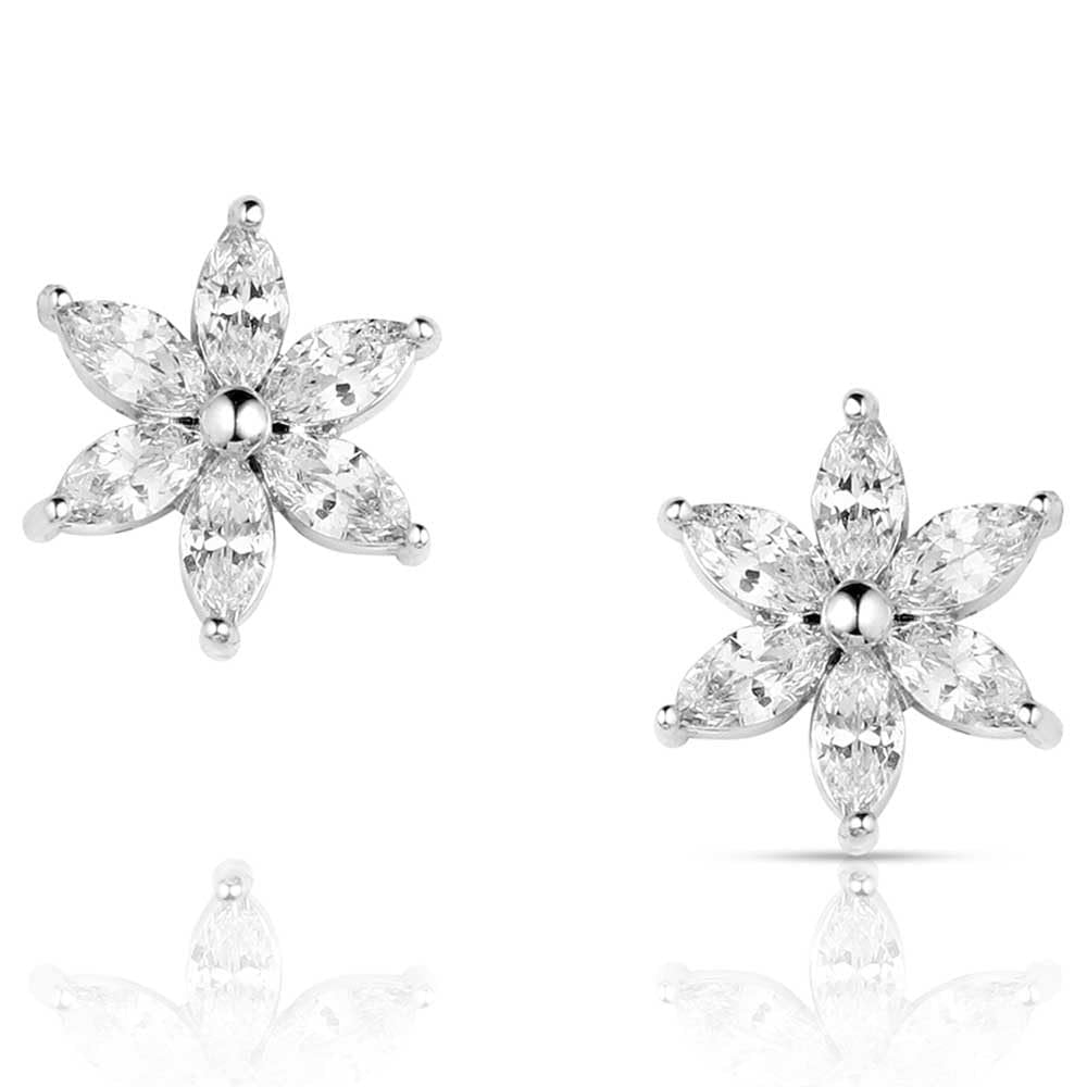 Montana Silversmiths Floral Cheer Crystal Earrings