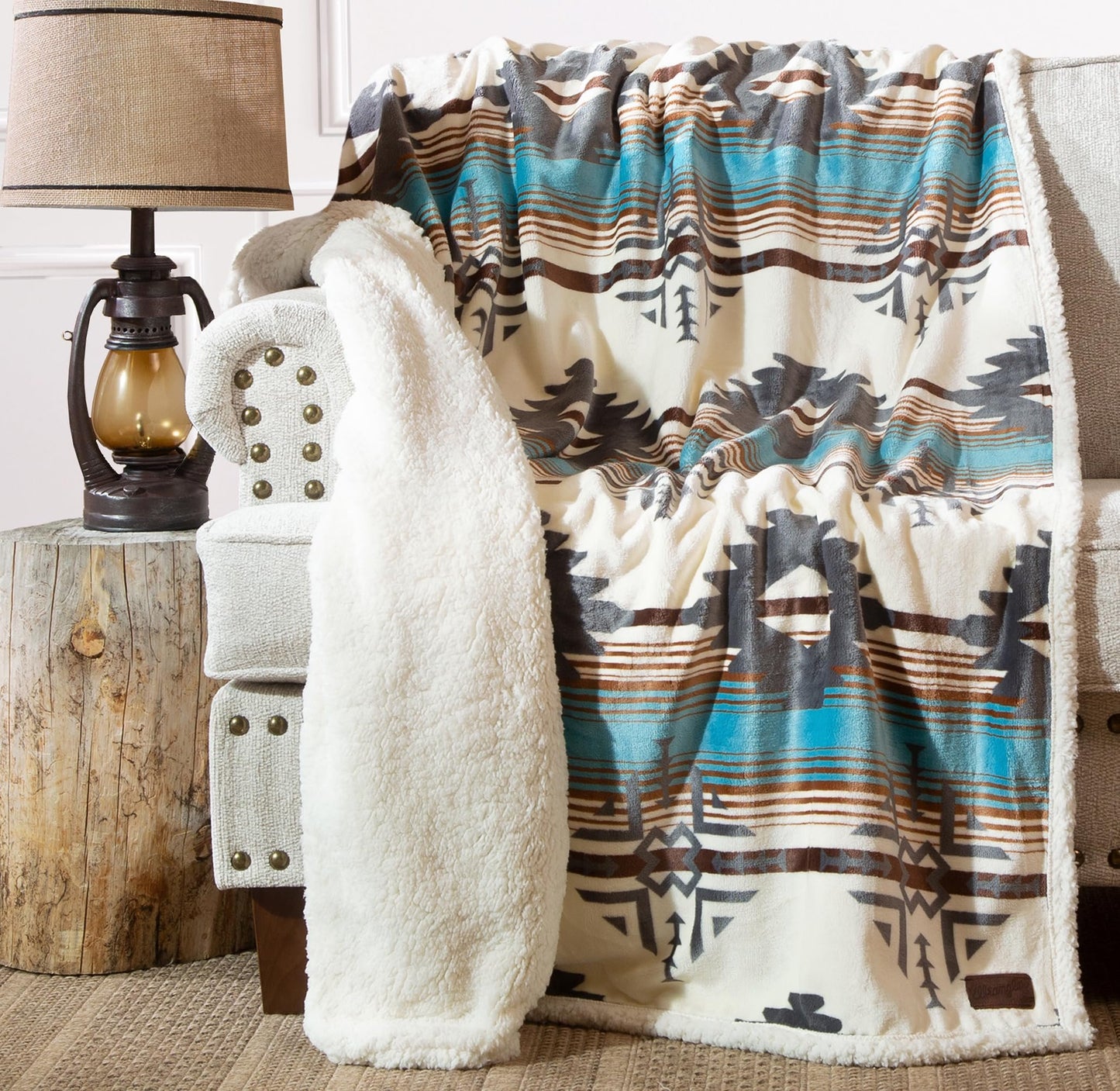 Ultra Premium Plush Sherpa Oversized Throw Blanket