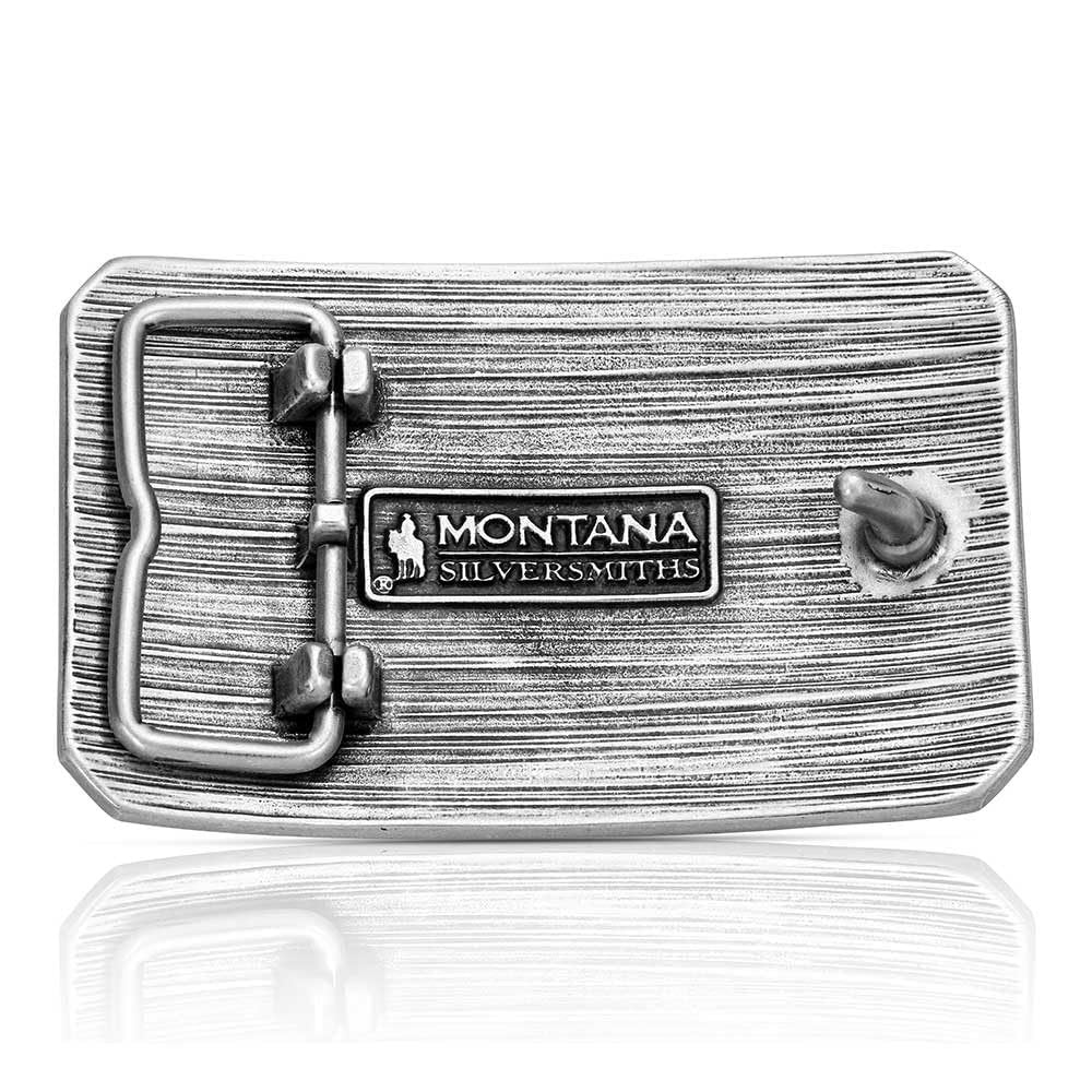 Montana Silversmiths American Cowboy Bull Rider Belt Buckle