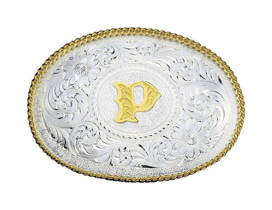 Montana Silversmiths Medium Initial Buckle
