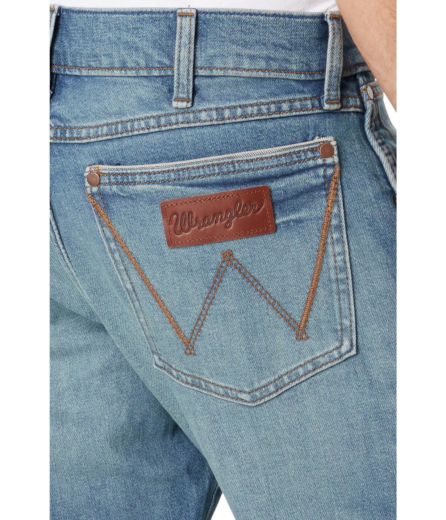 Wrangler Retro Green Jeans Slim Boot in Kresby Kresby 36 32