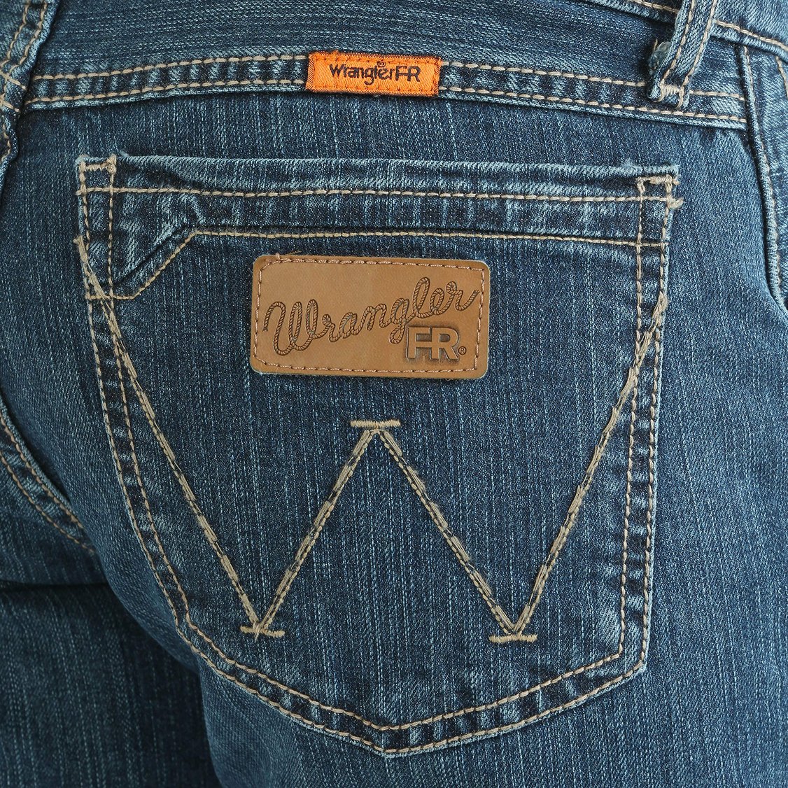 Wrangler Riggs Workwear Men's FR Flame-Resistant Retro Slim Boot Jean Caden New
