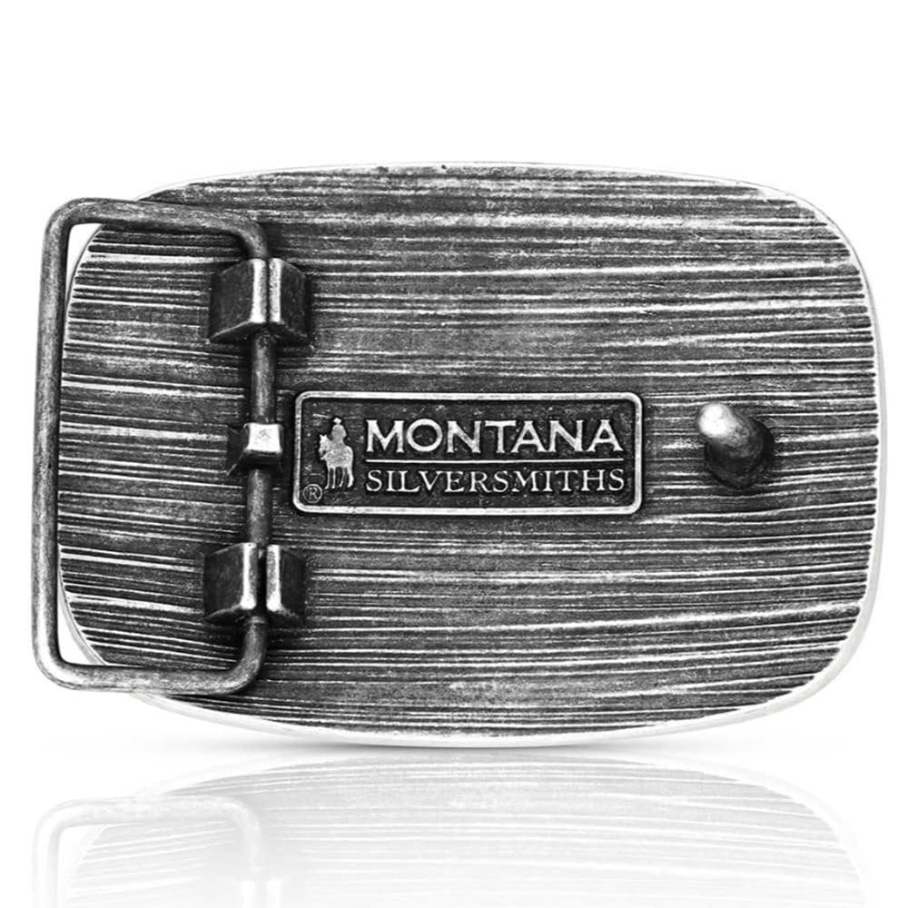 Montana Silversmiths Western Patriotic Belt Buckle