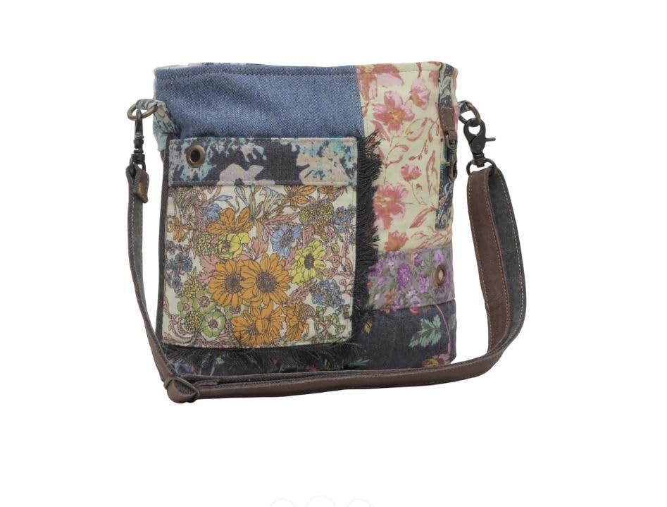 Myra Bag Le Fleur Crossbody Bag in Blue